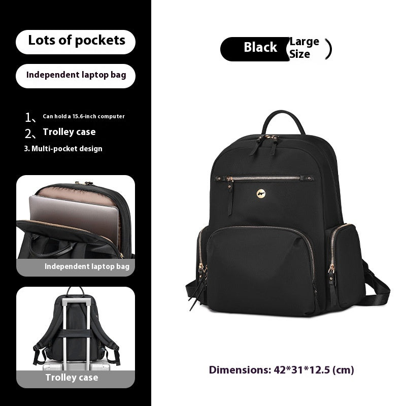 Leichter Business Laptop Rucksack (bis 15.6 Zoll) – Bild 3 | LuxeStyle