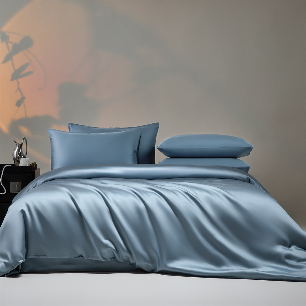 Tencel Satin-Bettwäsche-Set, 4-teilig
