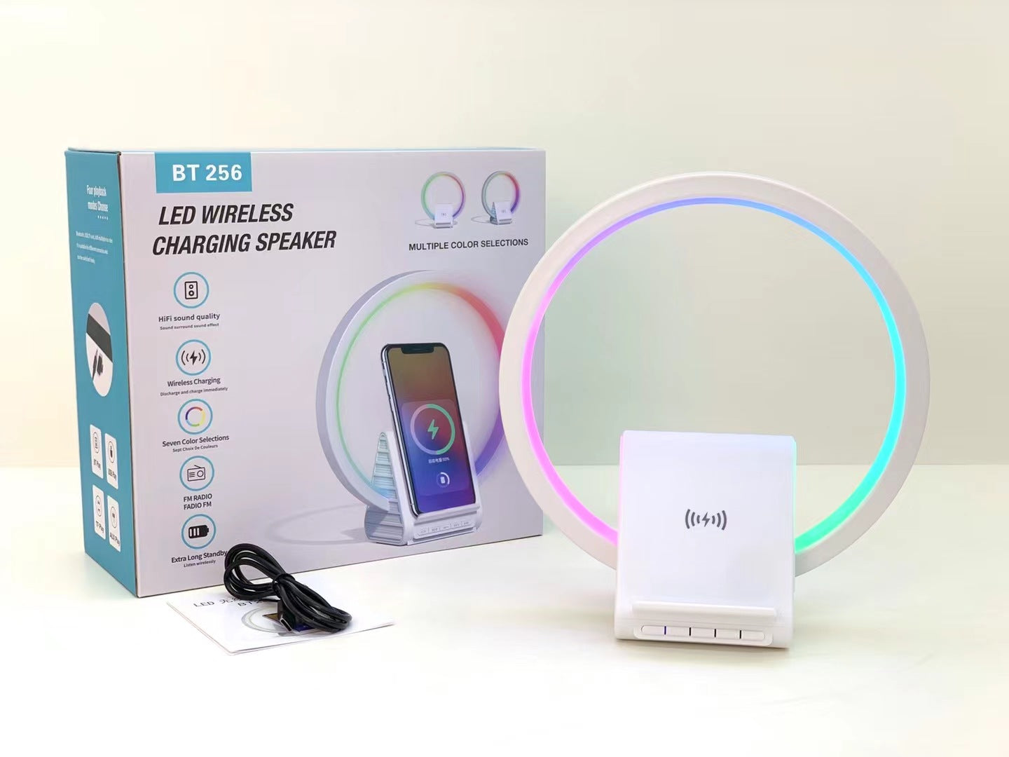 Smart Bluetooth Speaker mit Ambience Light & Charger