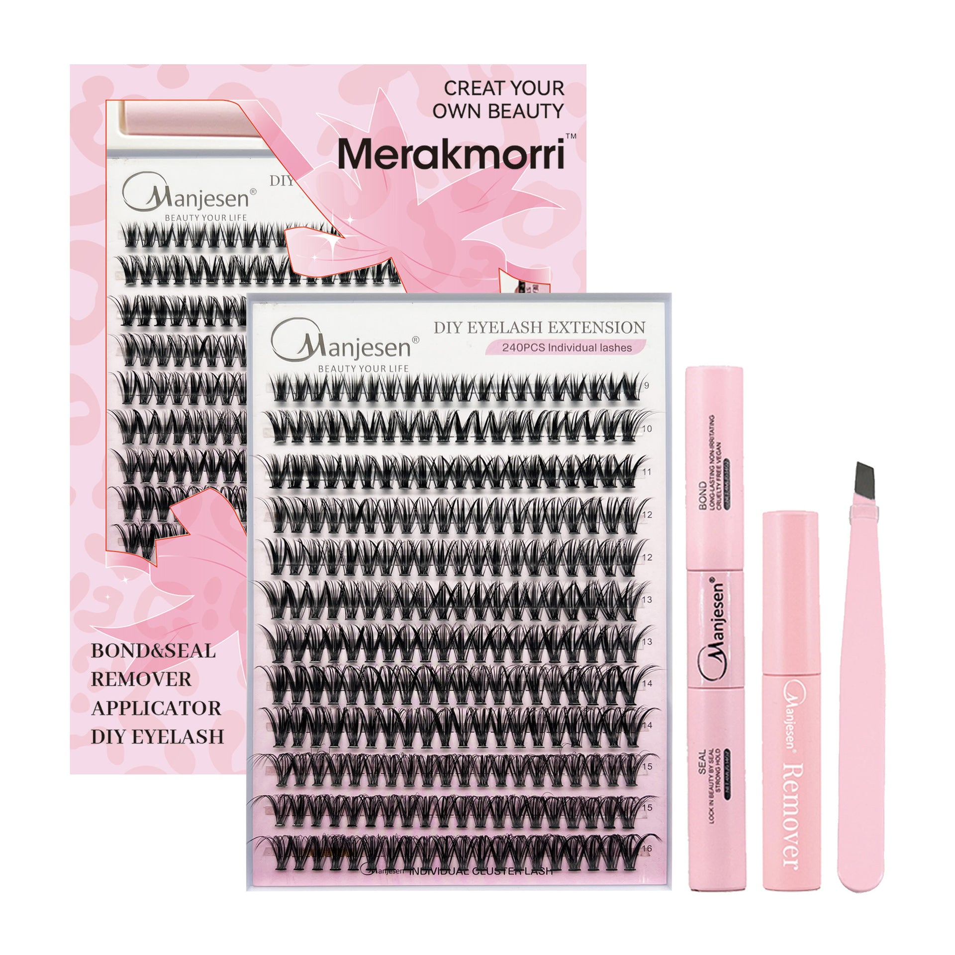 Wimpern Extensions Set
