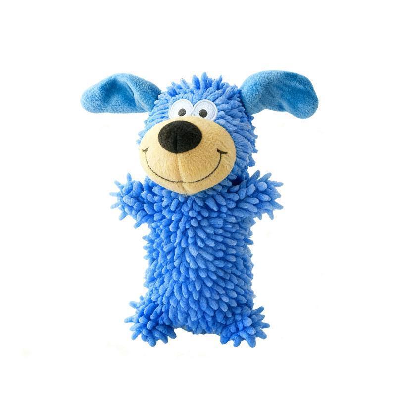 Quietschendes Zahnreinigungs-Hundespielzeug