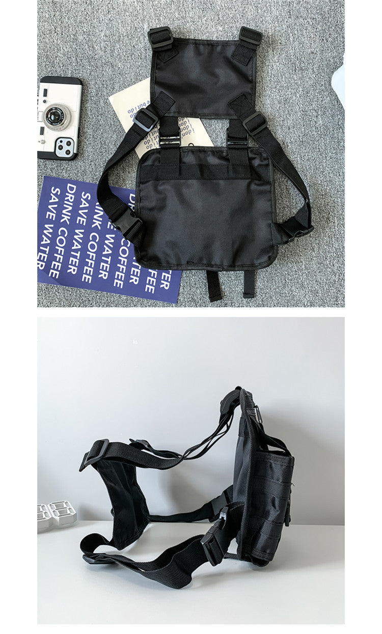 Street Vest Style Schulter-Brusttasche