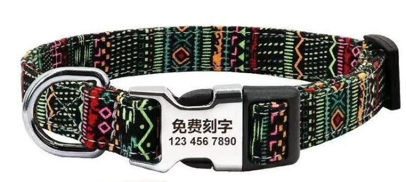 Halsband für Hunde, verstellbar, gestreift – Bild 11 | LuxeStyle
