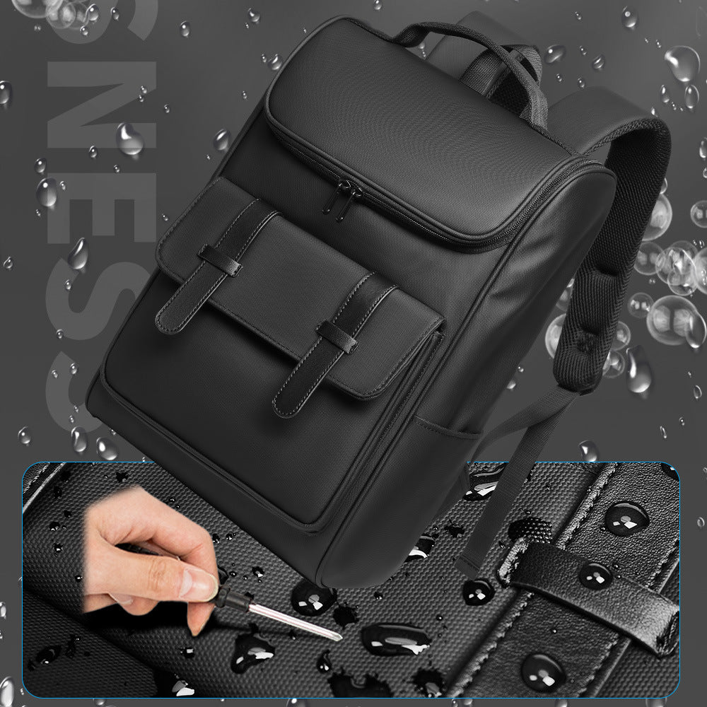Grosser Computer-Rucksack für Herren – Bild 4 | LuxeStyle