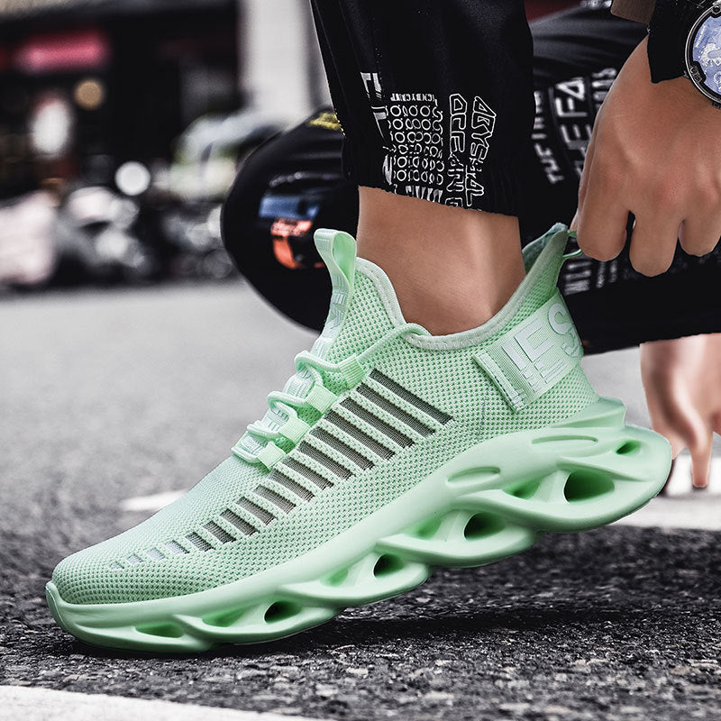 Atmungsaktiver Herren-Sneaker mit Schnürung | LuxeStyle