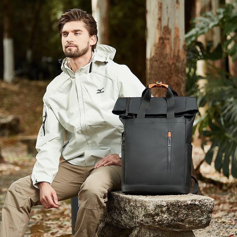 Rucksack mit geschwungener Kante