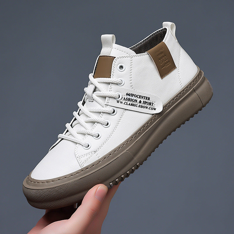 Sportliche Sneaker aus Leder für Herren – Bild 7 | LuxeStyle