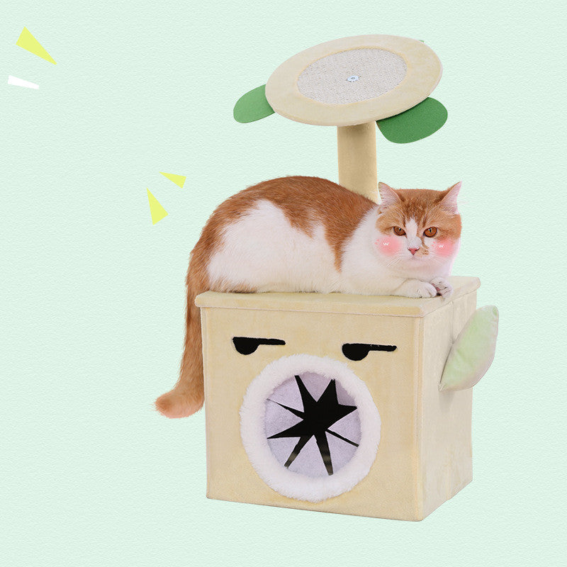Katzen Kratzbaum mit Emoji-Design – Bild 4 | LuxeStyle