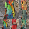 Damenmode-Lockerkleid Plus-Grösse