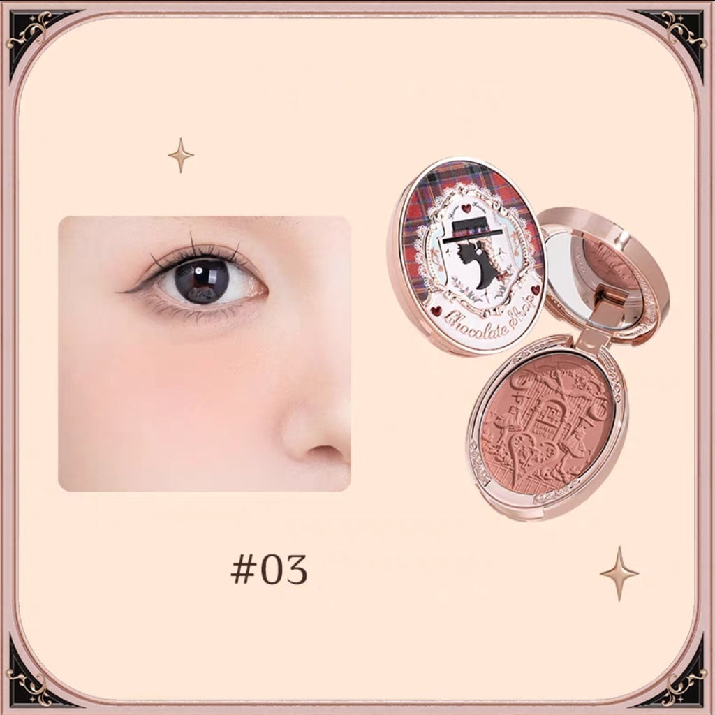 Geprägtes Puder-Blush «Chocolate Store» – Bild 5 | LuxeStyle