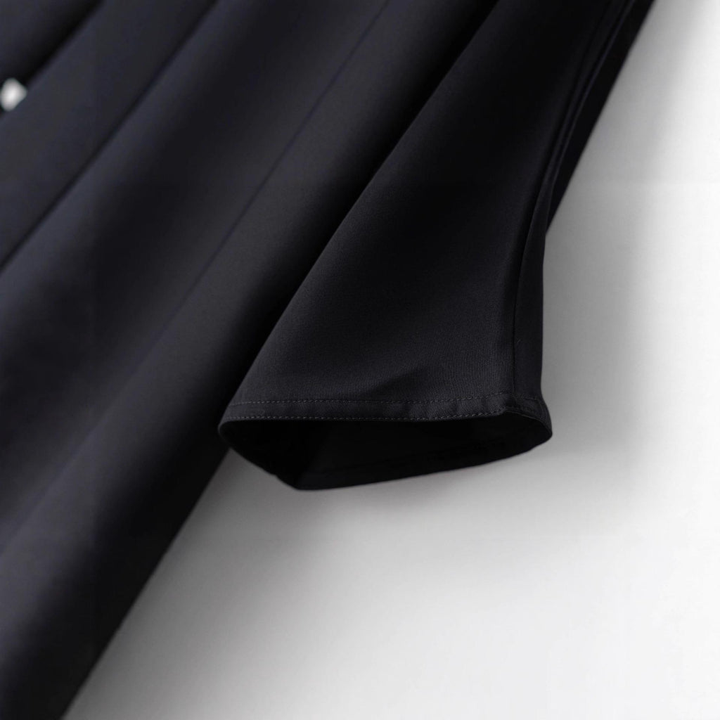 Chiffon-Kleid mit kurzen Ärmeln für grosse Grössen – Bild 4 | LuxeStyle