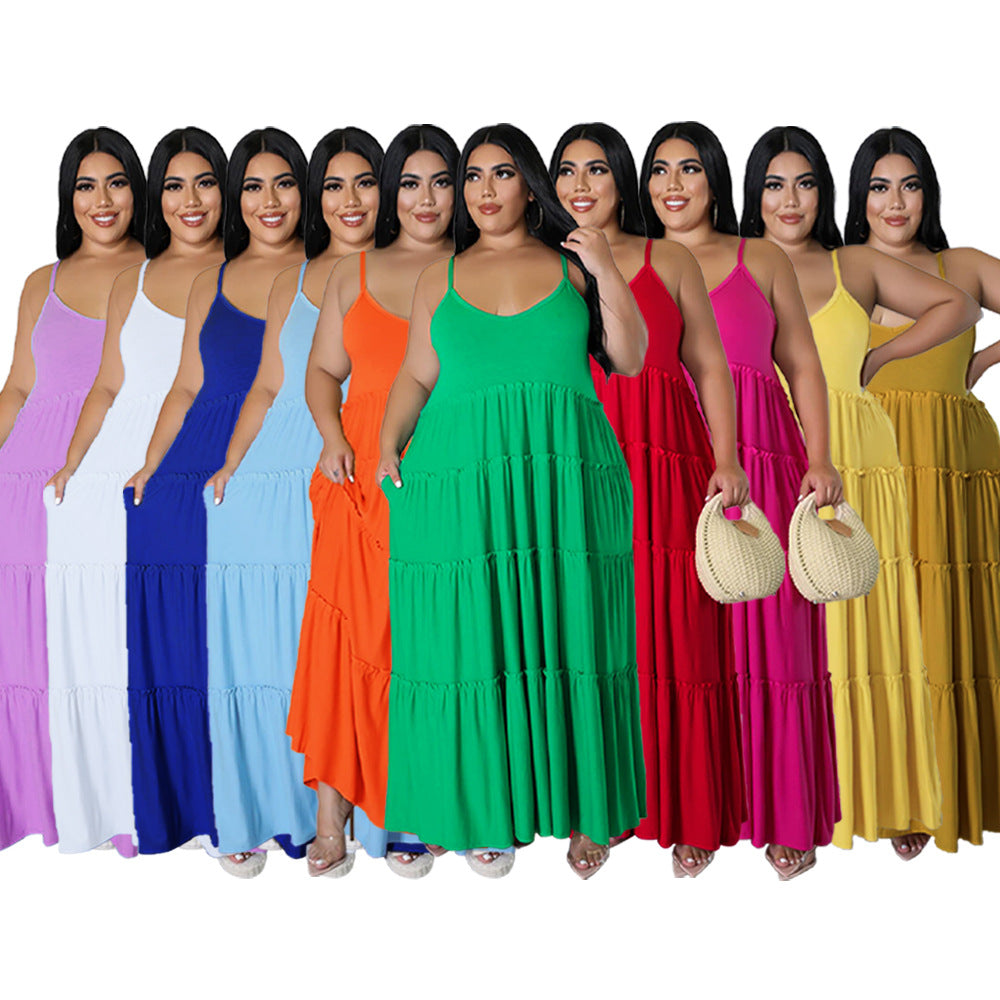 Elegantes trägerloses Maxikleid – Bild 3 | LuxeStyle