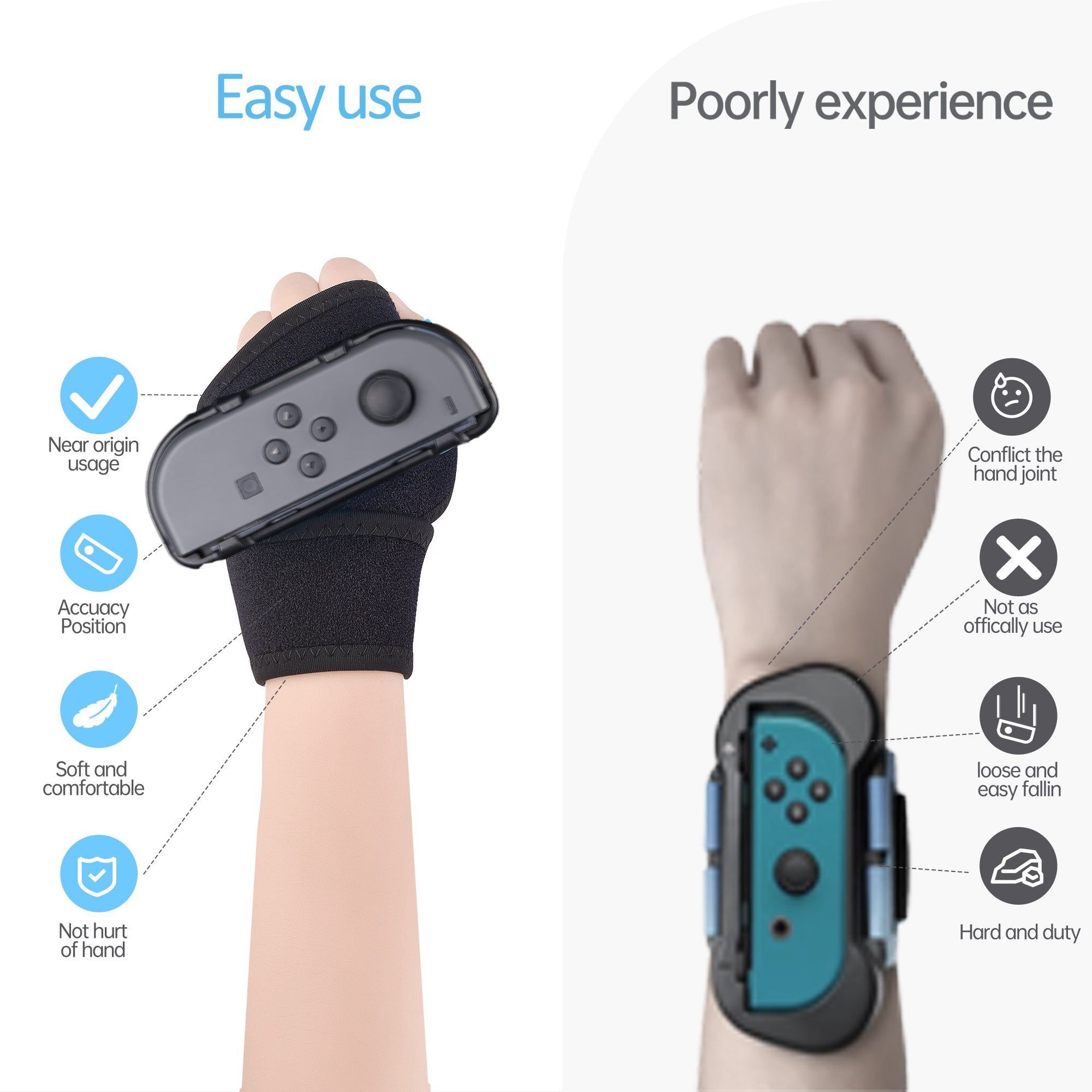 Tanz- & Fitness-Armbänder für Switch Joy-Con