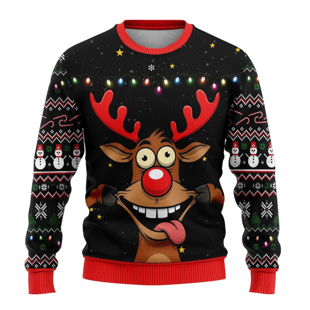 Modisches Crew-Neck Sweatshirt mit Print