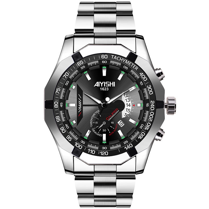 Luminous Wasserdichte Automatische Kalender-Skelettuhr – Bild 2 | LuxeStyle