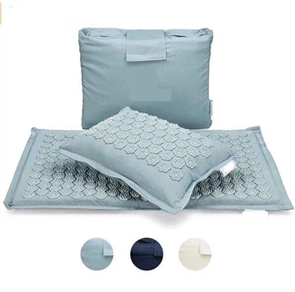 Akupressur-Kissen-Set aus Bio-Leinen | LuxeStyle