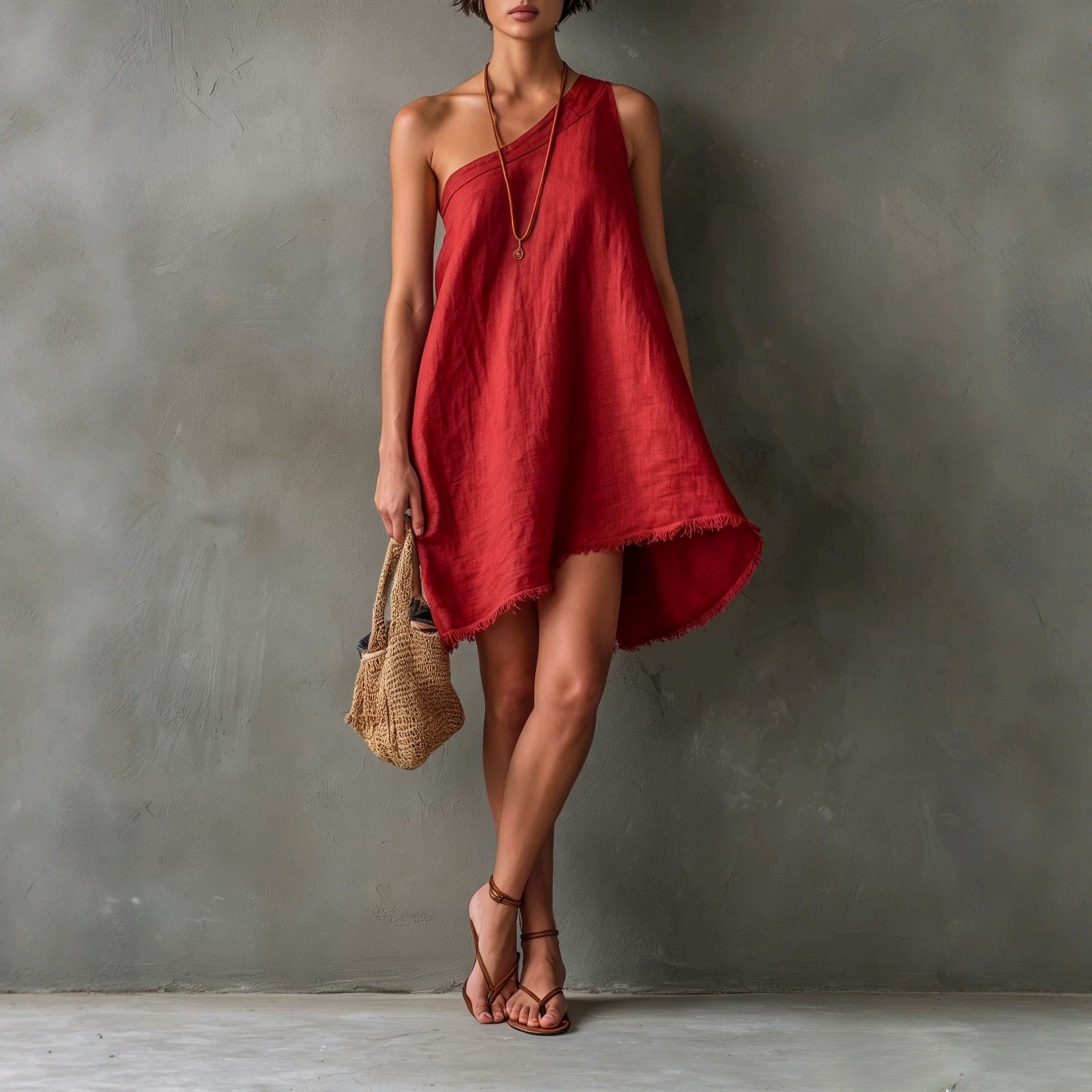 Lockere Damenkleid