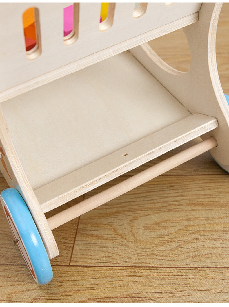 Holz-Lauflernwagen & Einkaufswagen für Kinder | LuxeStyle
