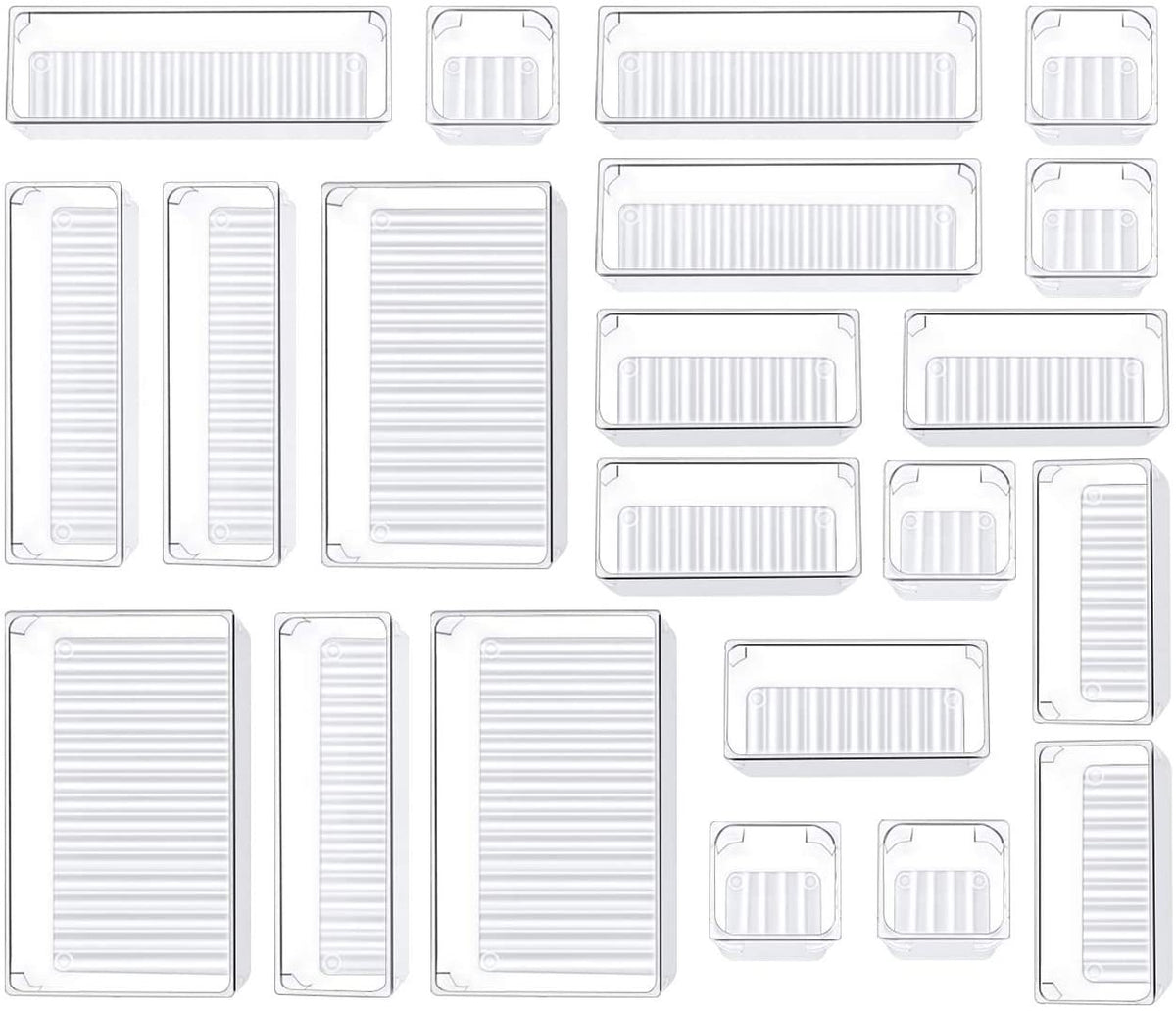Transparente Gewürz-Organizer (21er-Set) | LuxeStyle