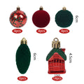 Weihnachtsbaumkugeln im Wald-Stil – 32er-Set – Bild 2 | LuxeStyle