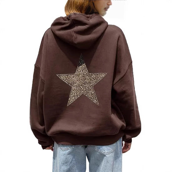 Gemütlicher Fleece-Hoodie mit Rippstruktur