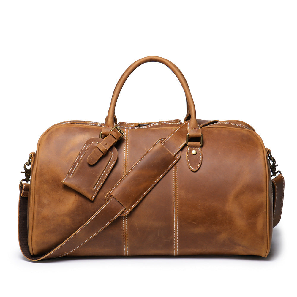 Retro-Reiseledertasche