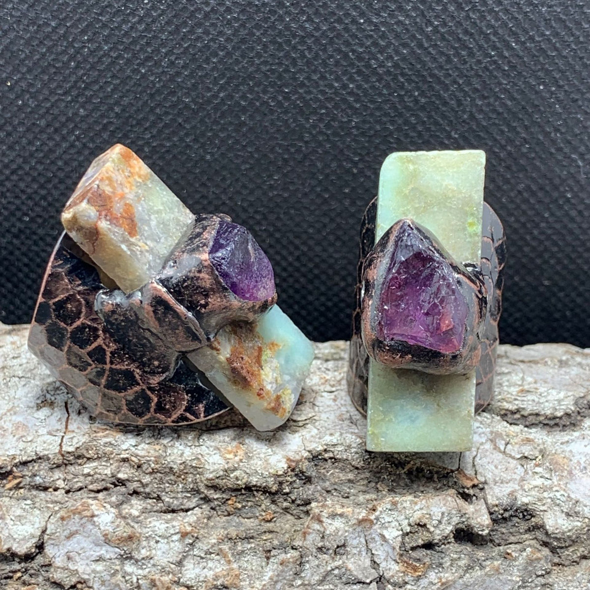 Verstellbarer Ring mit australischer Jade – Bild 3 | LuxeStyle