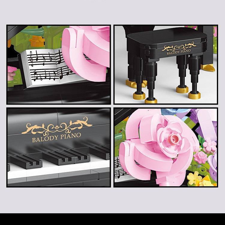 Kreatives Baustein-Set: Blumen-Violine – Bild 6 | LuxeStyle