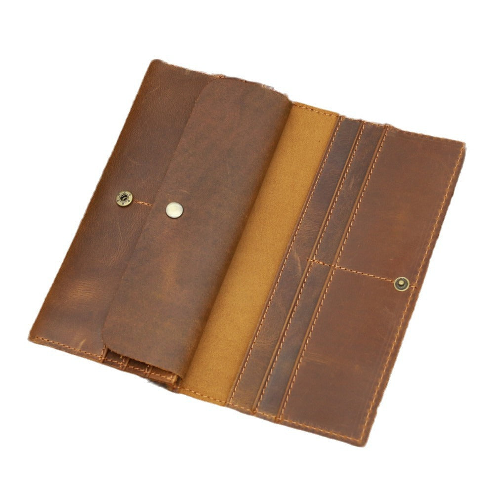 Retro Leder Herren Geldbörse