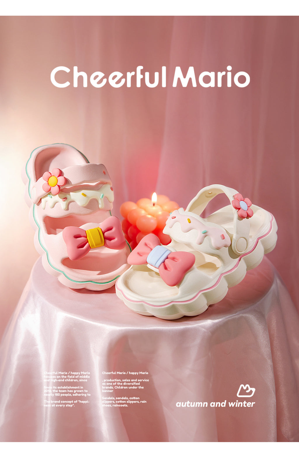 Kinder-Sandalen mit Cartoon-Muster