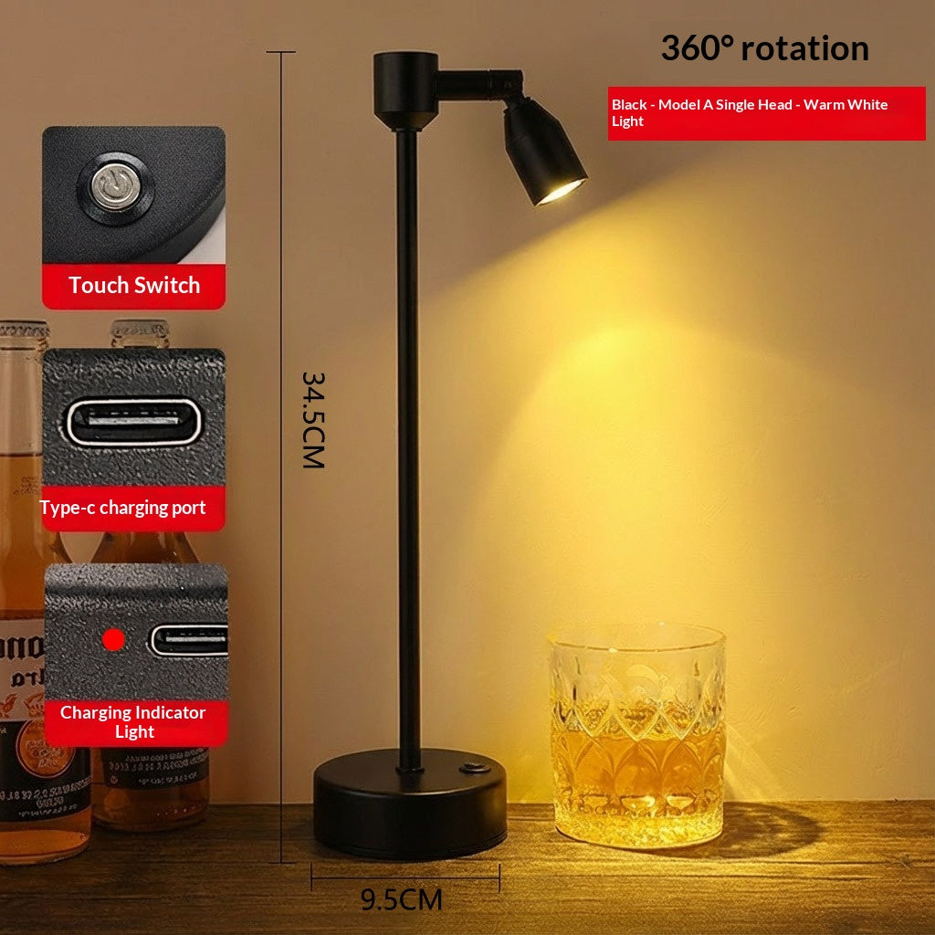 LED Ladeleuchte für Tisch und Bar
