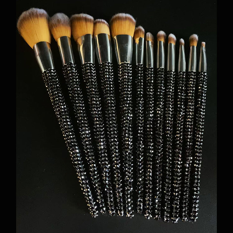 Diamond 12 Gems Make-up Pinsel-Set – Bild 3 | LuxeStyle