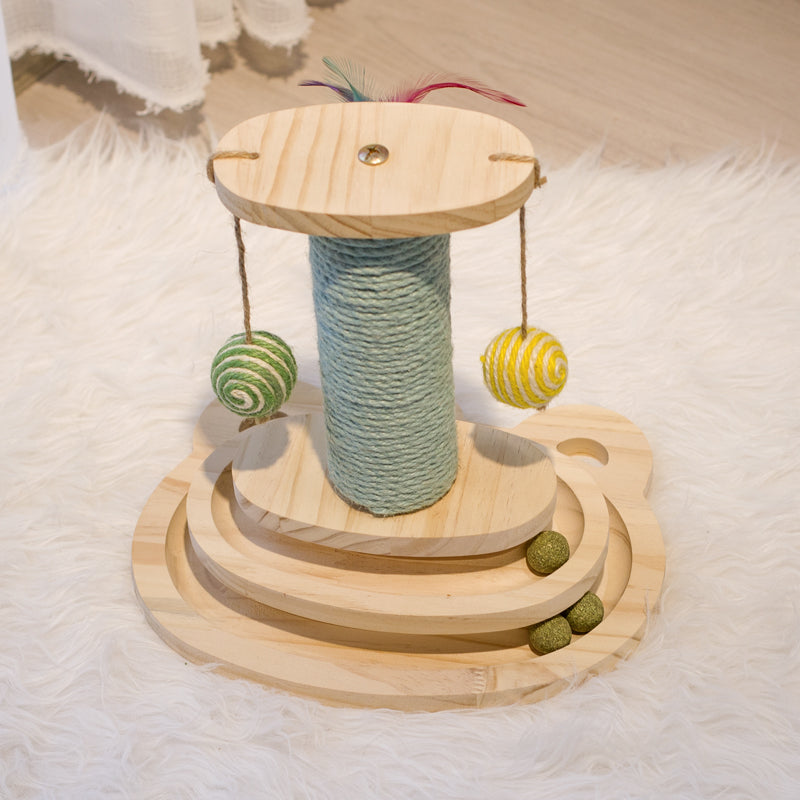 Interaktives Katzen-Labyrinth mit Kratzbrett – Bild 12 | LuxeStyle