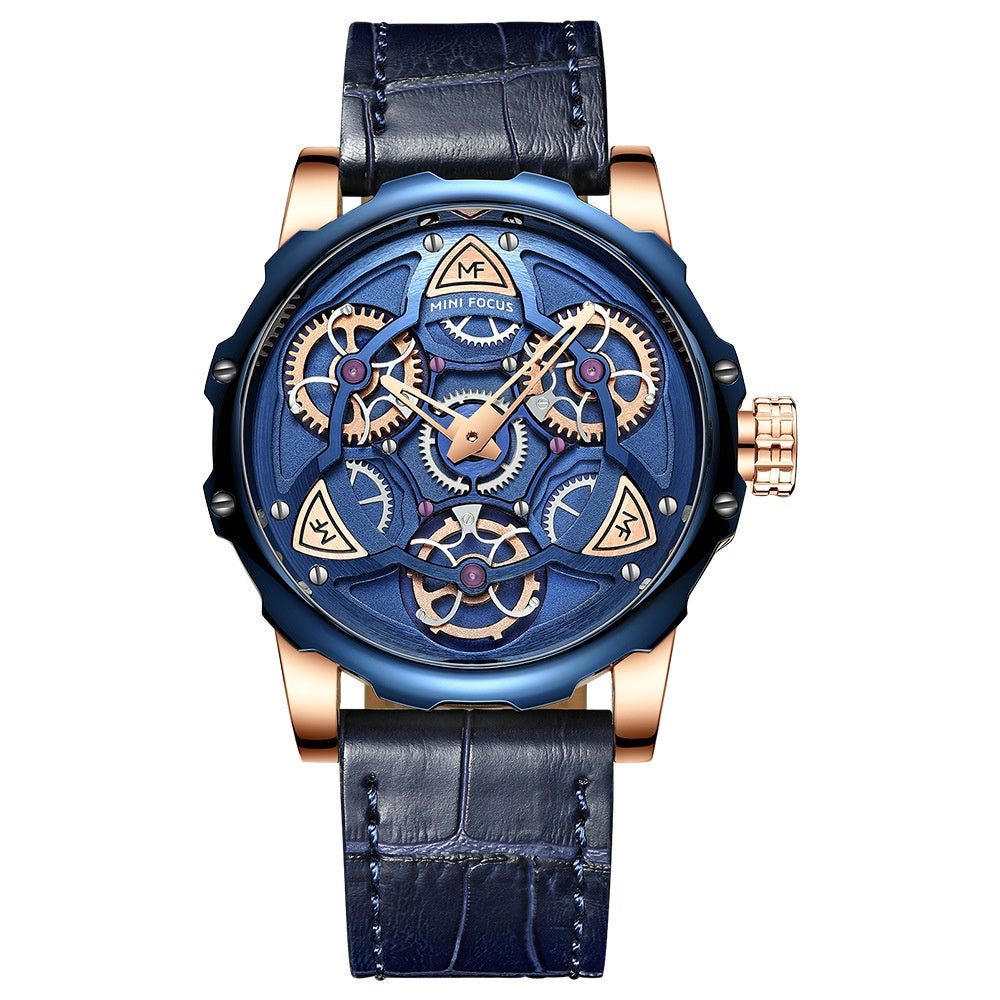 Hollow Belt Casual Herrenuhr