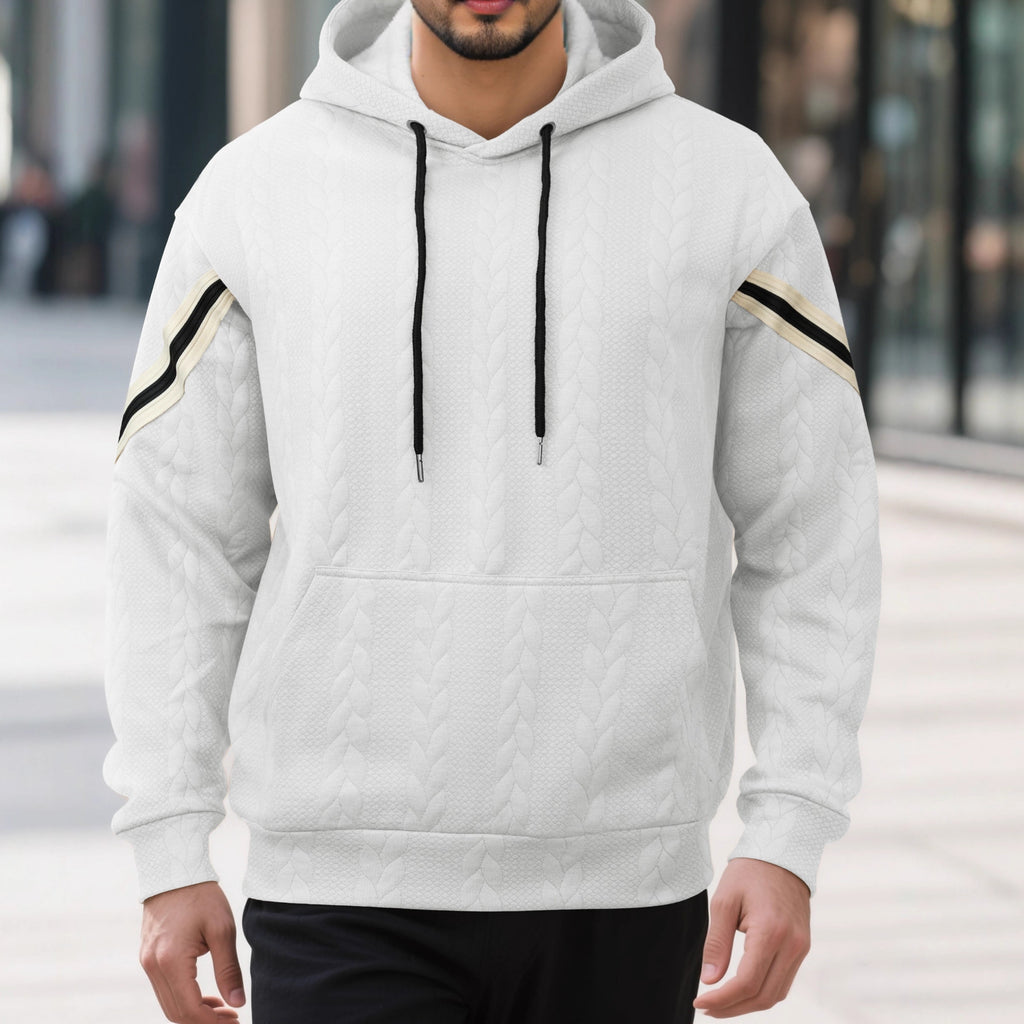 Thermisches Outdoor-Kapuzenhoodie für Herren