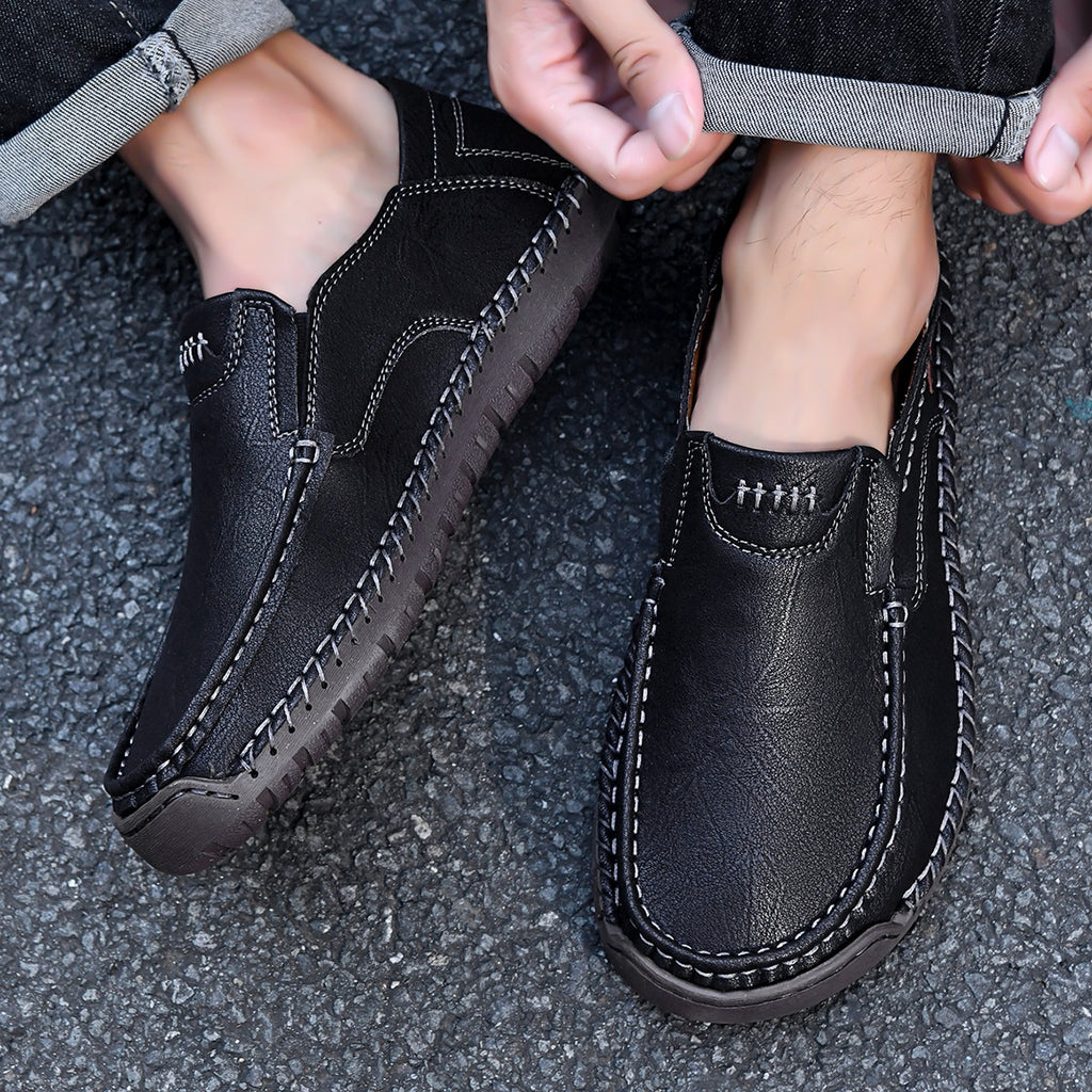 Herren Loafer weiter Zehenbereich