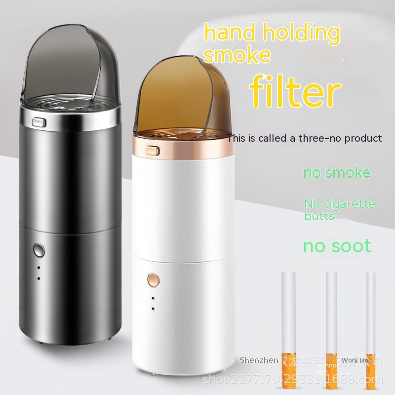 Smarter Aschenbecher mit Luftreiniger für Auto & Zuhause – Bild 3 | LuxeStyle