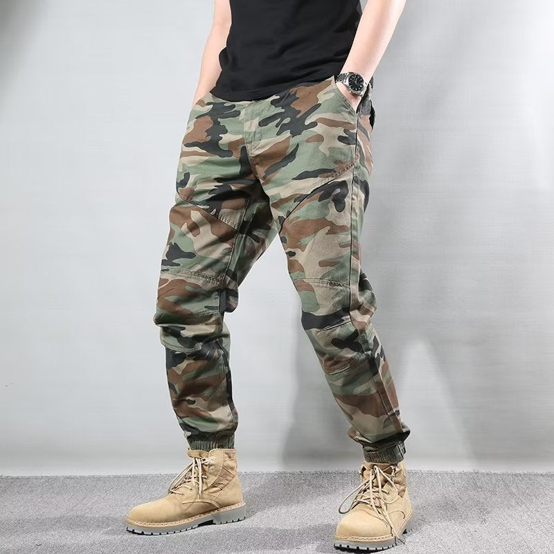 Camo-Hosen für Herren, retro-stylish