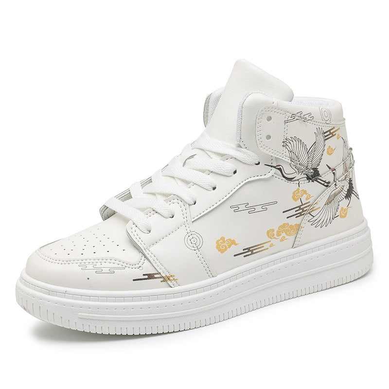 High-Top Sneaker mit Tiermuster – Bild 4 | LuxeStyle