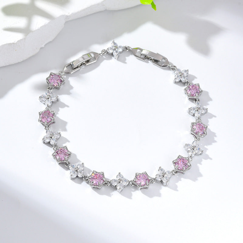 Geometrisches Schneeflocken-Armband – Bild 8 | LuxeStyle