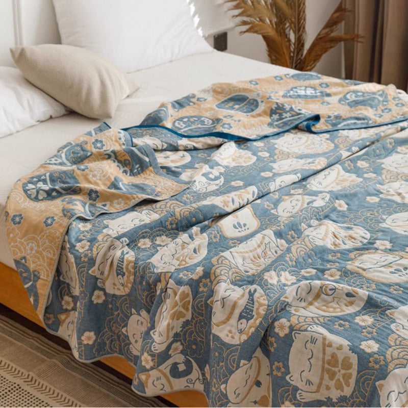 Fünfschichtige Mull-Decke – Bild 6 | LuxeStyle