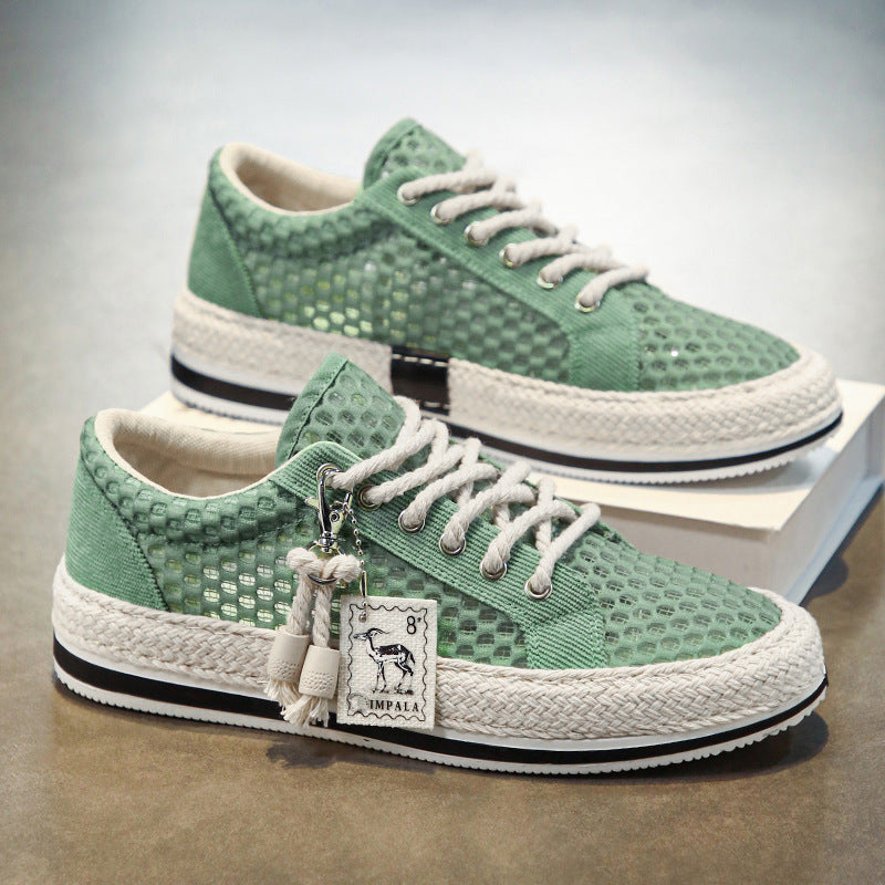 Atmungsaktive Herren-Sneaker mit Mesh-Oberfläche – Bild 4 | LuxeStyle