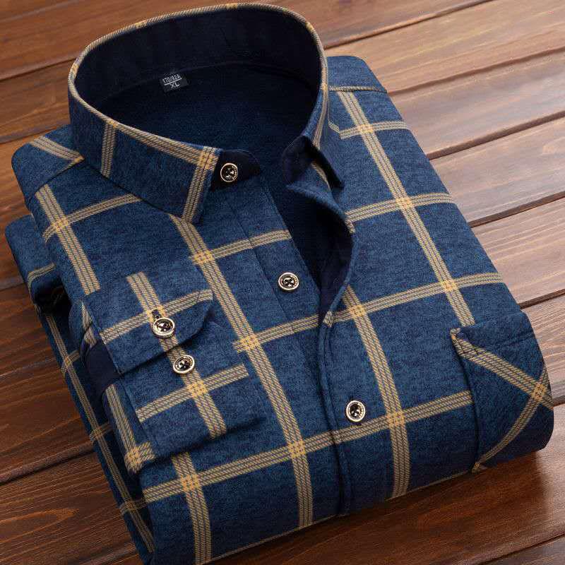 Herren Langarmshirt mit Fleecefutter – Bild 5 | LuxeStyle
