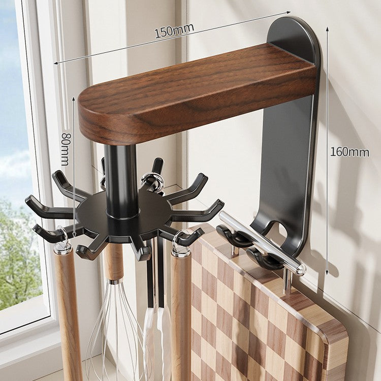 Drehbare Haken aus Nussholz – Bild 5 | LuxeStyle