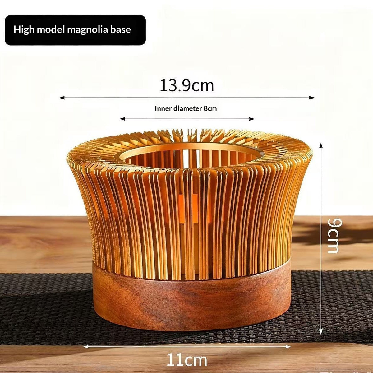 Teewärmer aus Aluminiumlegierung, Gold – Bild 3 | LuxeStyle