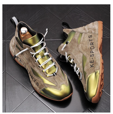 Frosted Personality Youth High-Top Sneaker