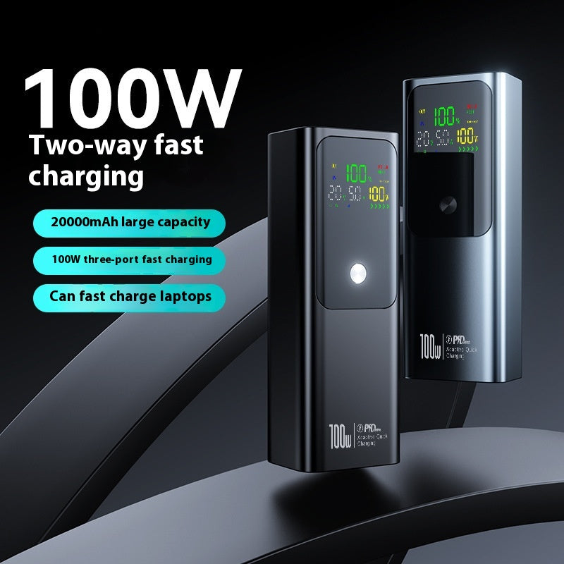 20000 mAh Powerbank mit Digitalanzeige