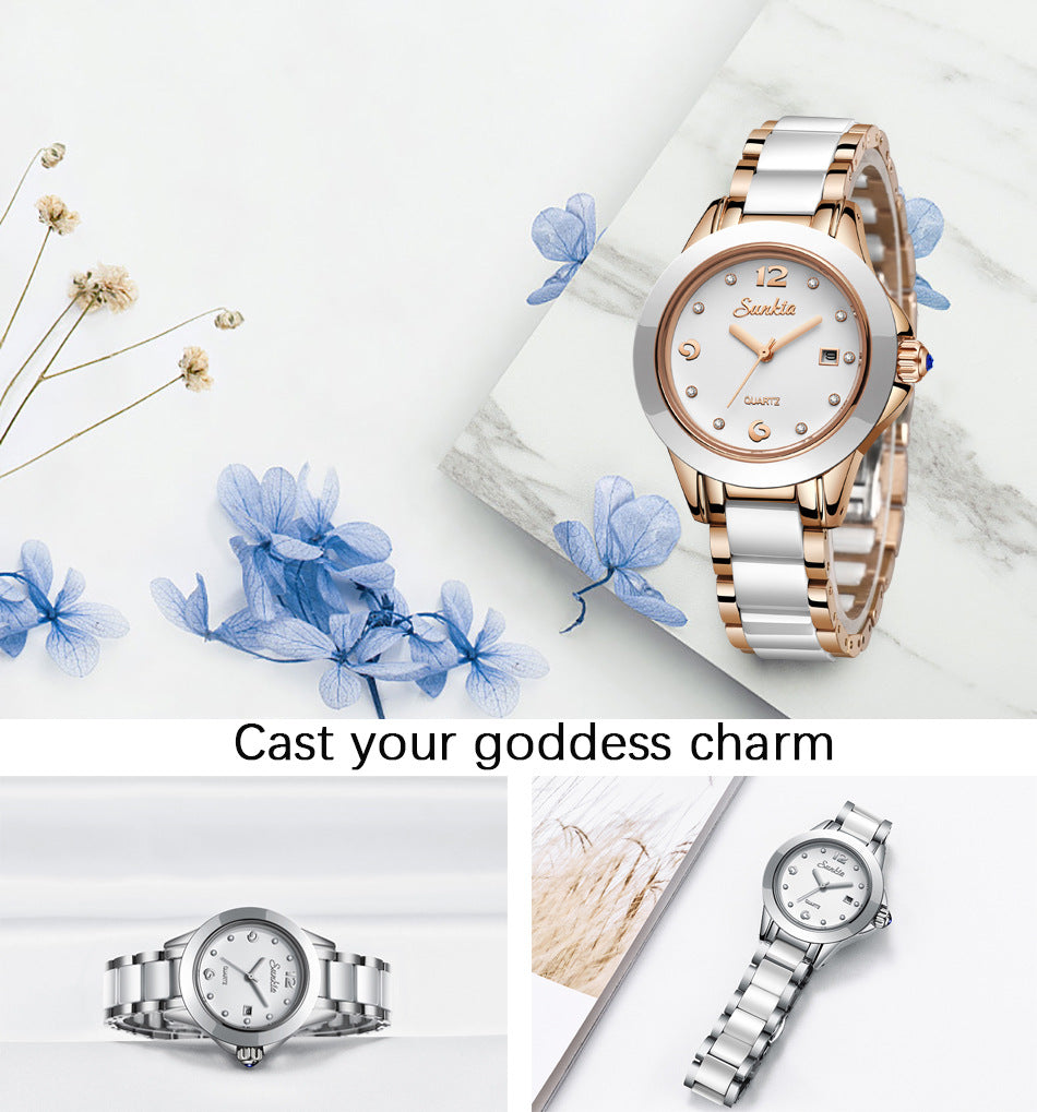 Elegante Damenuhr in Roségold – Bild 9 | LuxeStyle