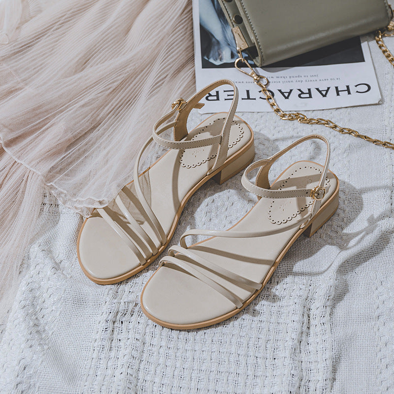 Römer Sandalette mit Blockabsatz – Bild 3 | LuxeStyle