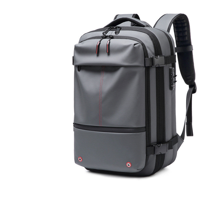 Rucksack Männer 56-75l mit Anti-Diebstahl und Nass-Trockenscheidung – Bild 14 | LuxeStyle